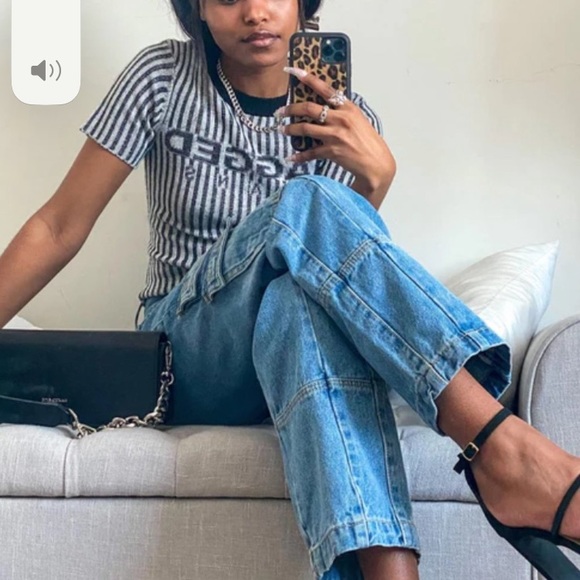 (B12) Lioness Stacey Jeans in Denim Blue, Size Medium - Picture 3 of 14